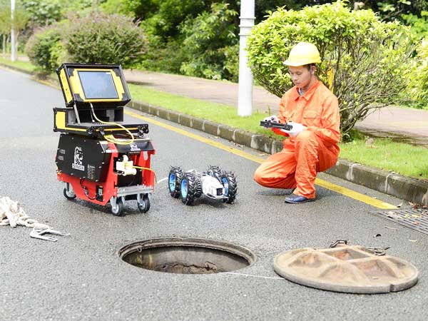 易县管道机器人检测